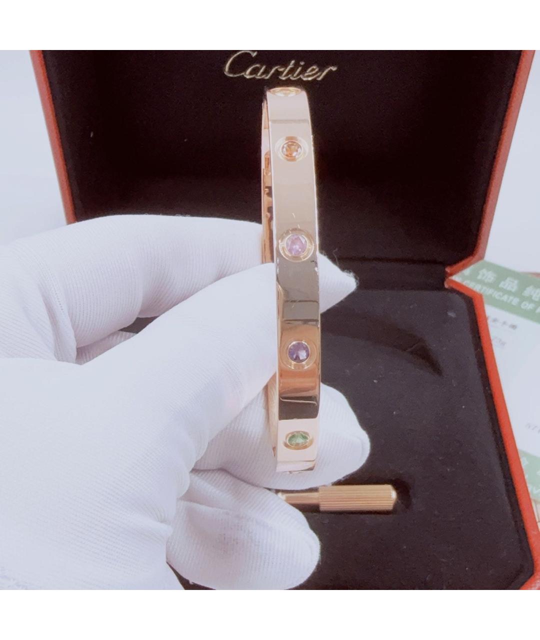 CARTIER Мульти браслет из розового золота, фото 2