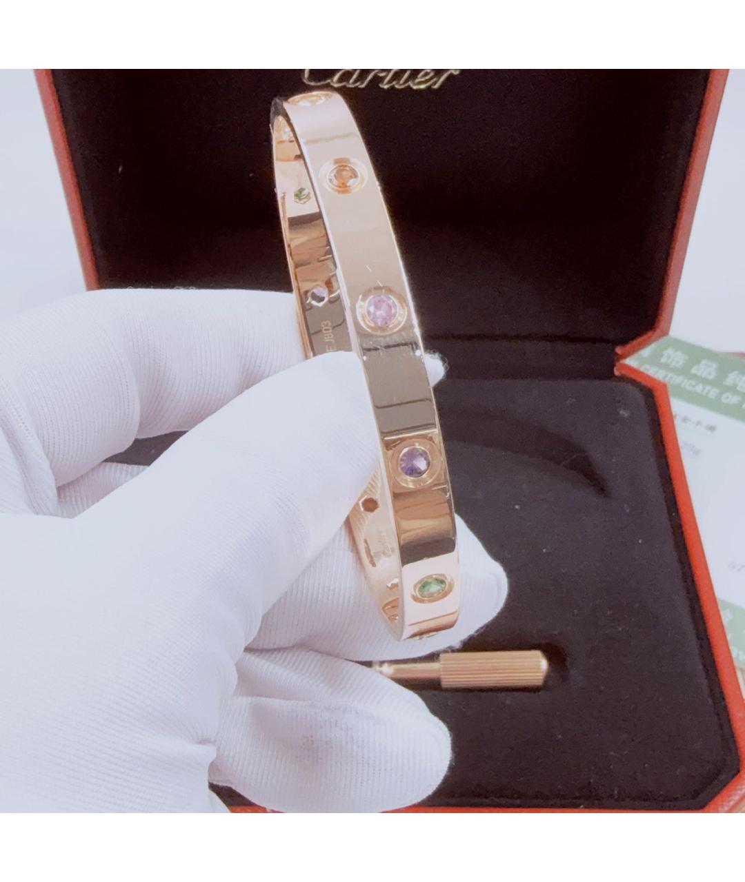 CARTIER Мульти браслет из розового золота, фото 4