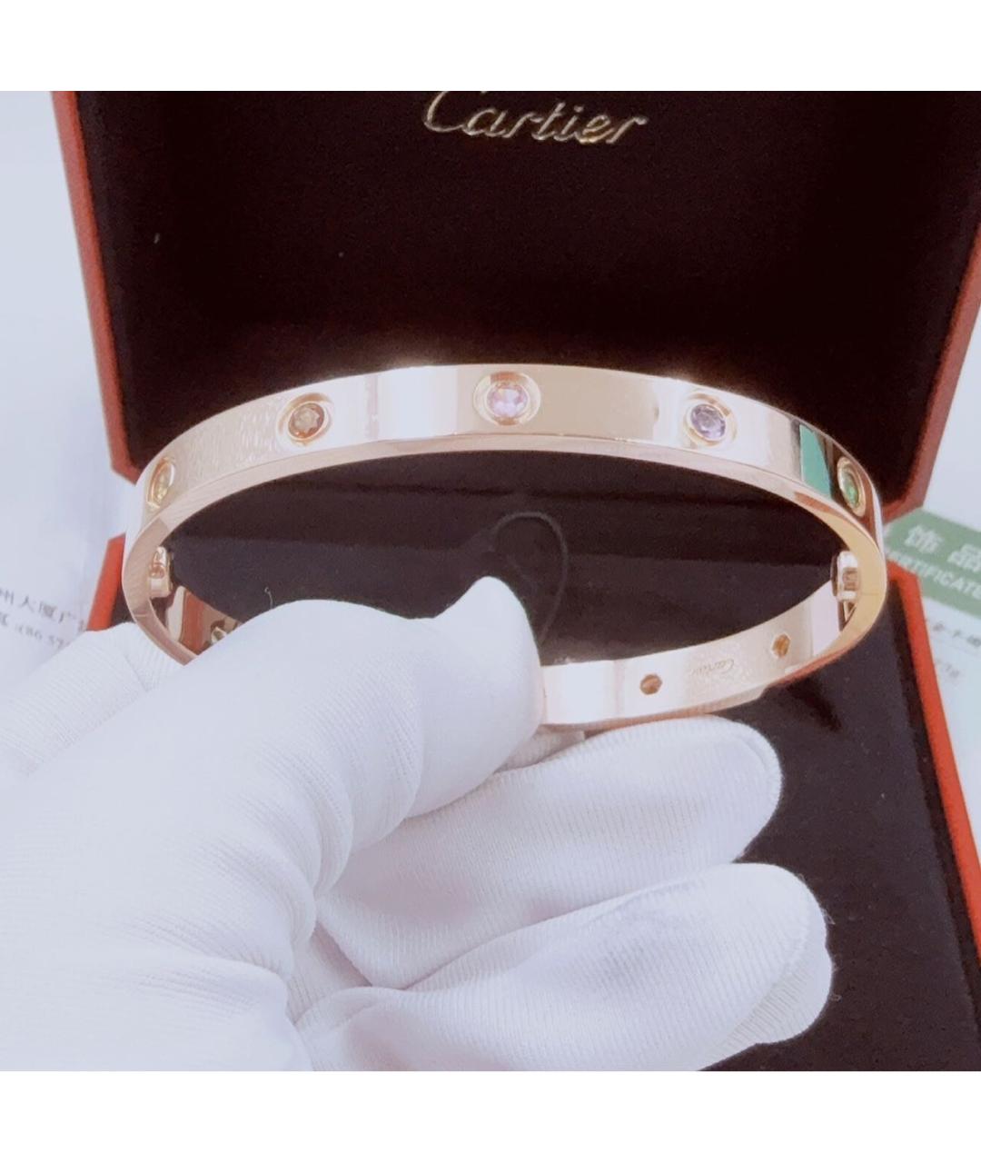 CARTIER Мульти браслет из розового золота, фото 7