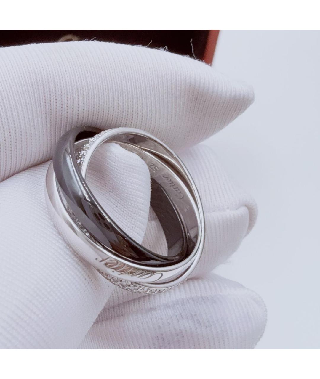CARTIER Белое кольцо из белого золота, фото 7