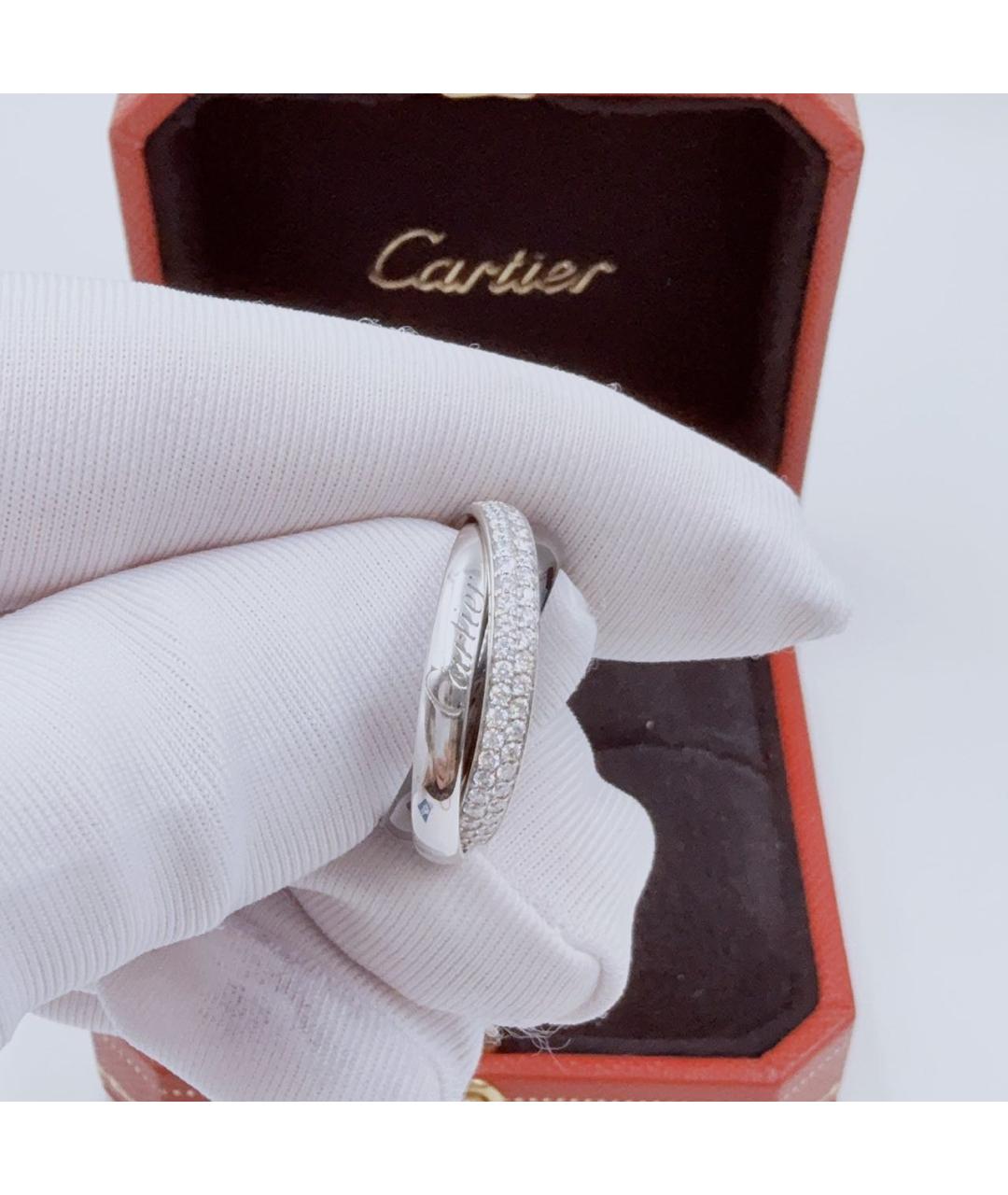 CARTIER Белое кольцо из белого золота, фото 5