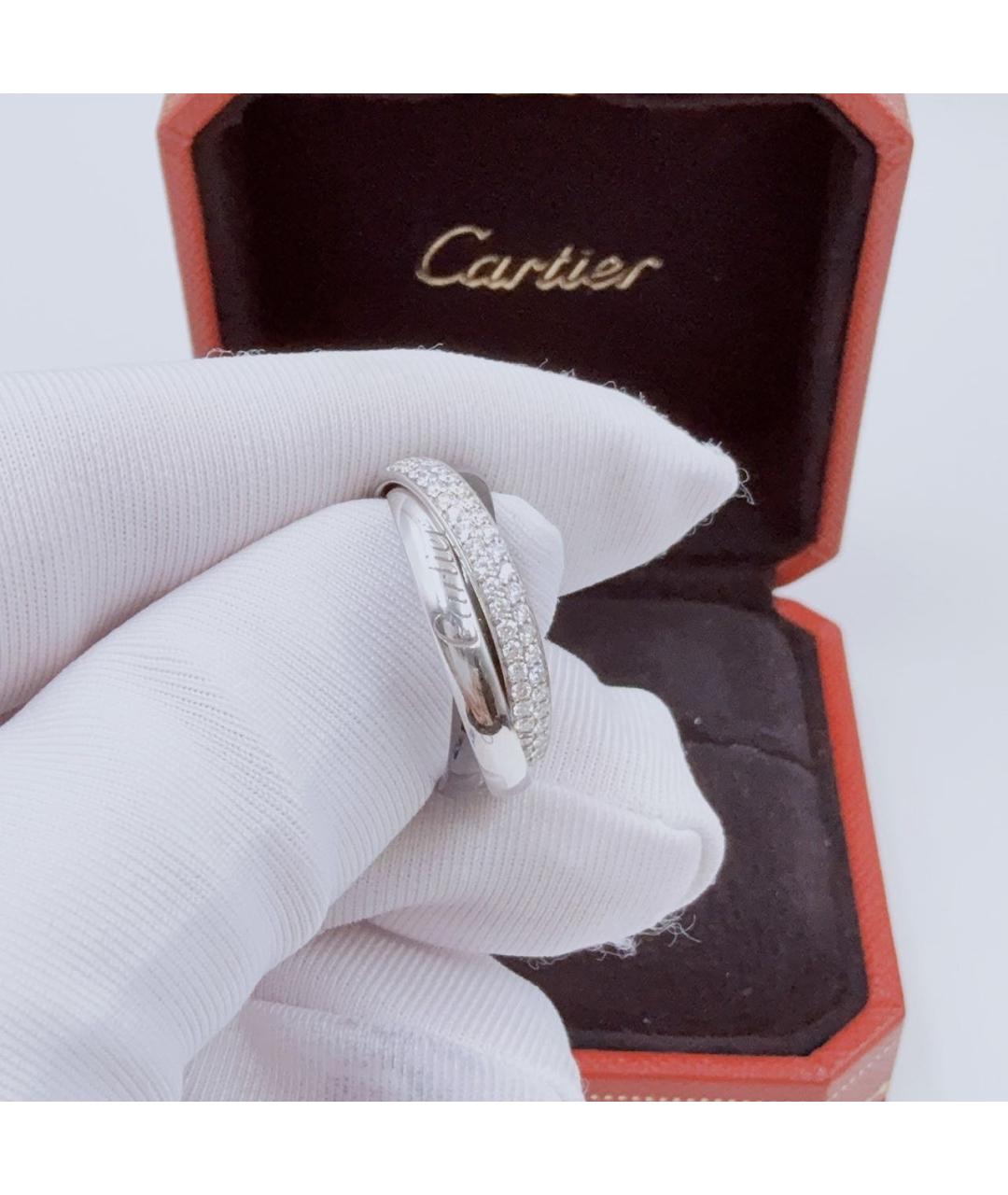 CARTIER Белое кольцо из белого золота, фото 4