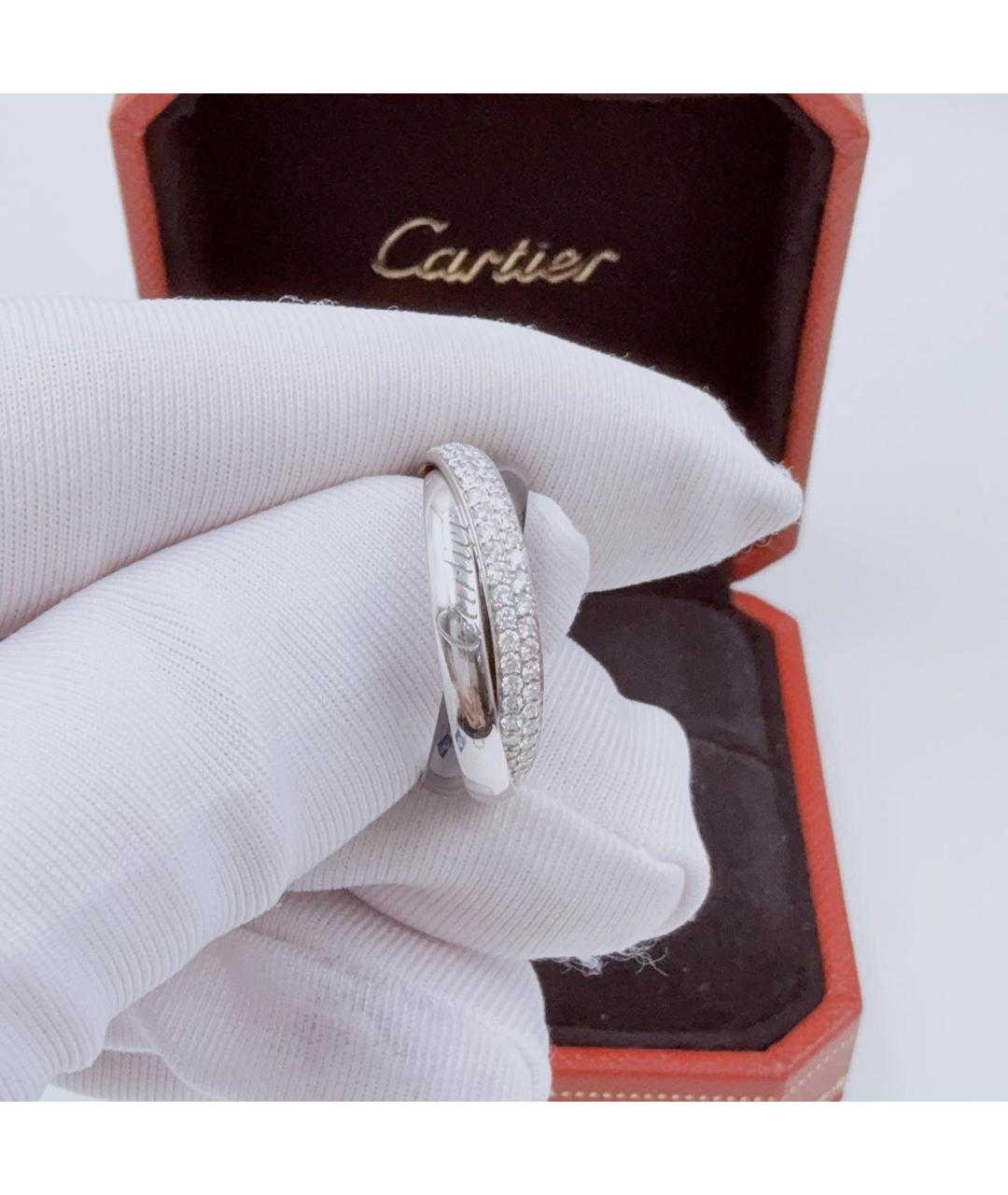CARTIER Белое кольцо из белого золота, фото 2