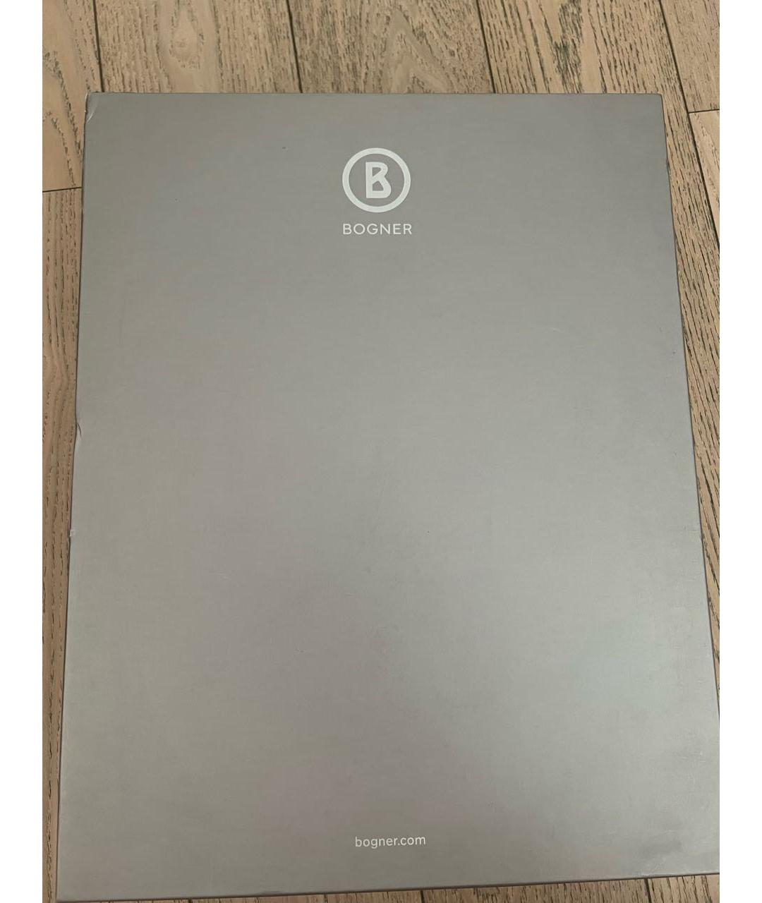 BOGNER Черные синтетические полусапоги, фото 8