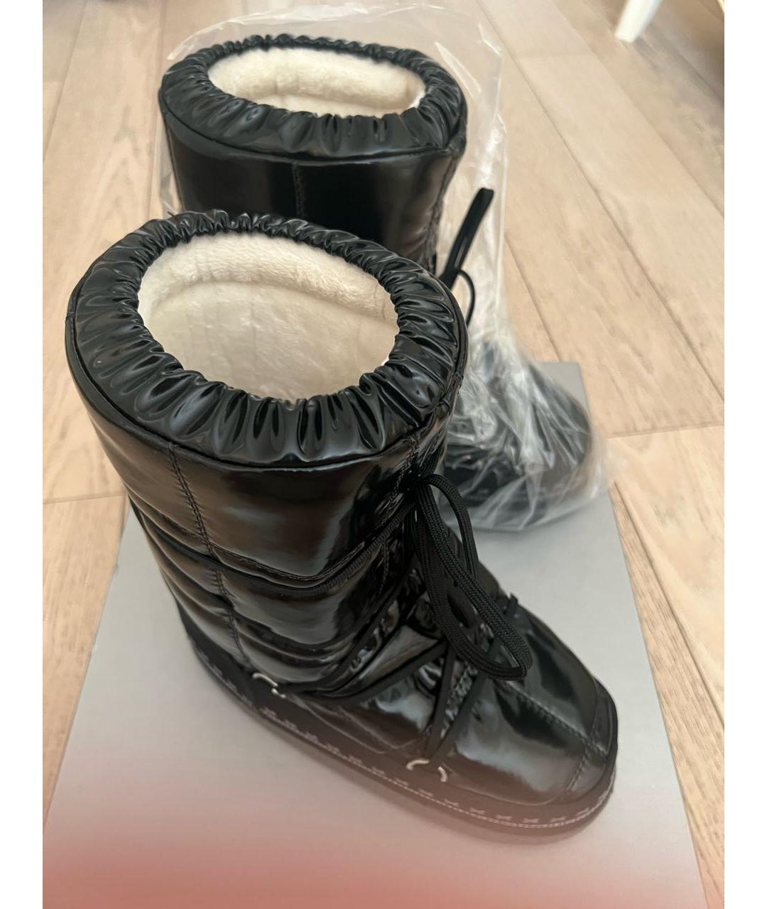 BOGNER Черные синтетические полусапоги, фото 2