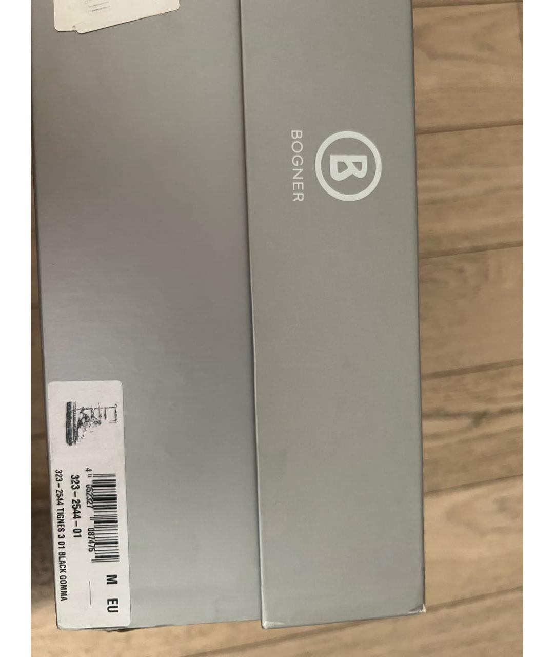 BOGNER Черные синтетические полусапоги, фото 7