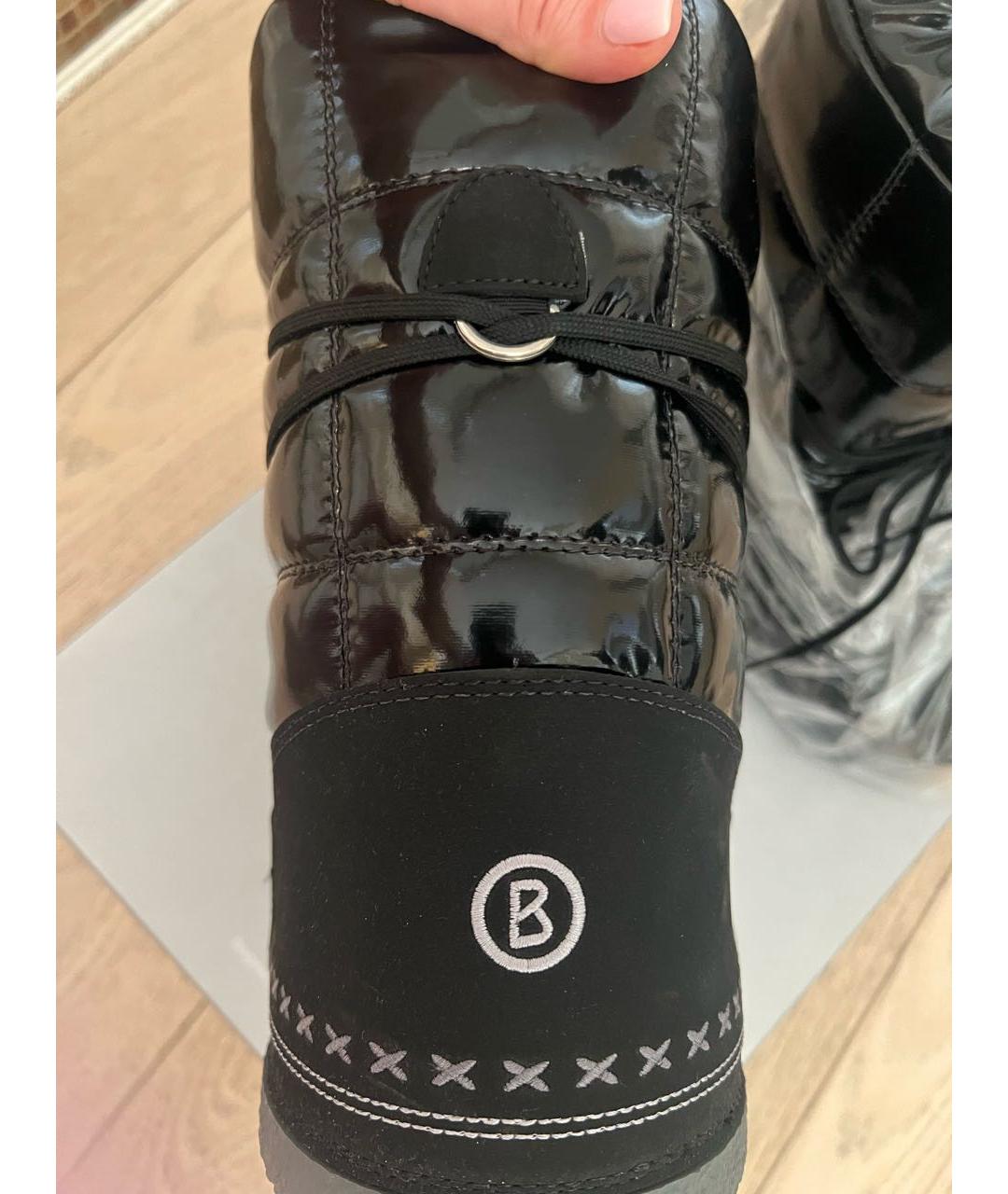 BOGNER Черные синтетические полусапоги, фото 5