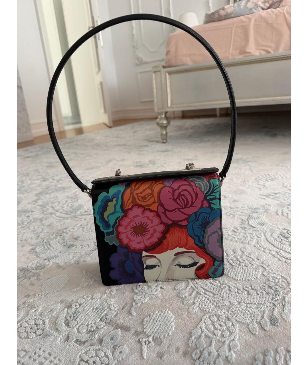 PRADA Мульти кожаная сумка через плечо, фото 5