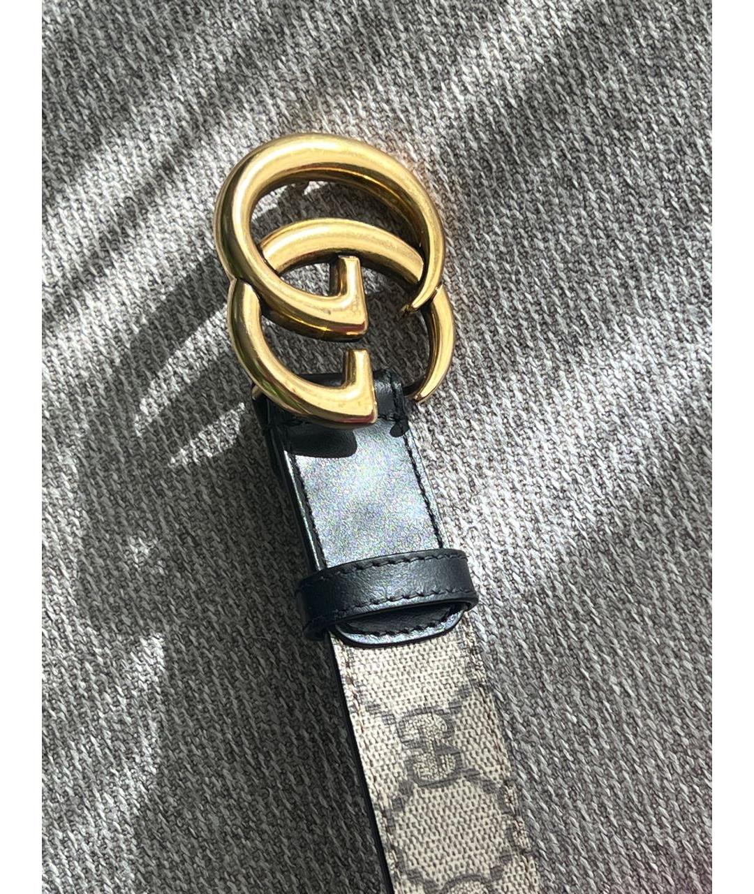 GUCCI Черный ремень, фото 5