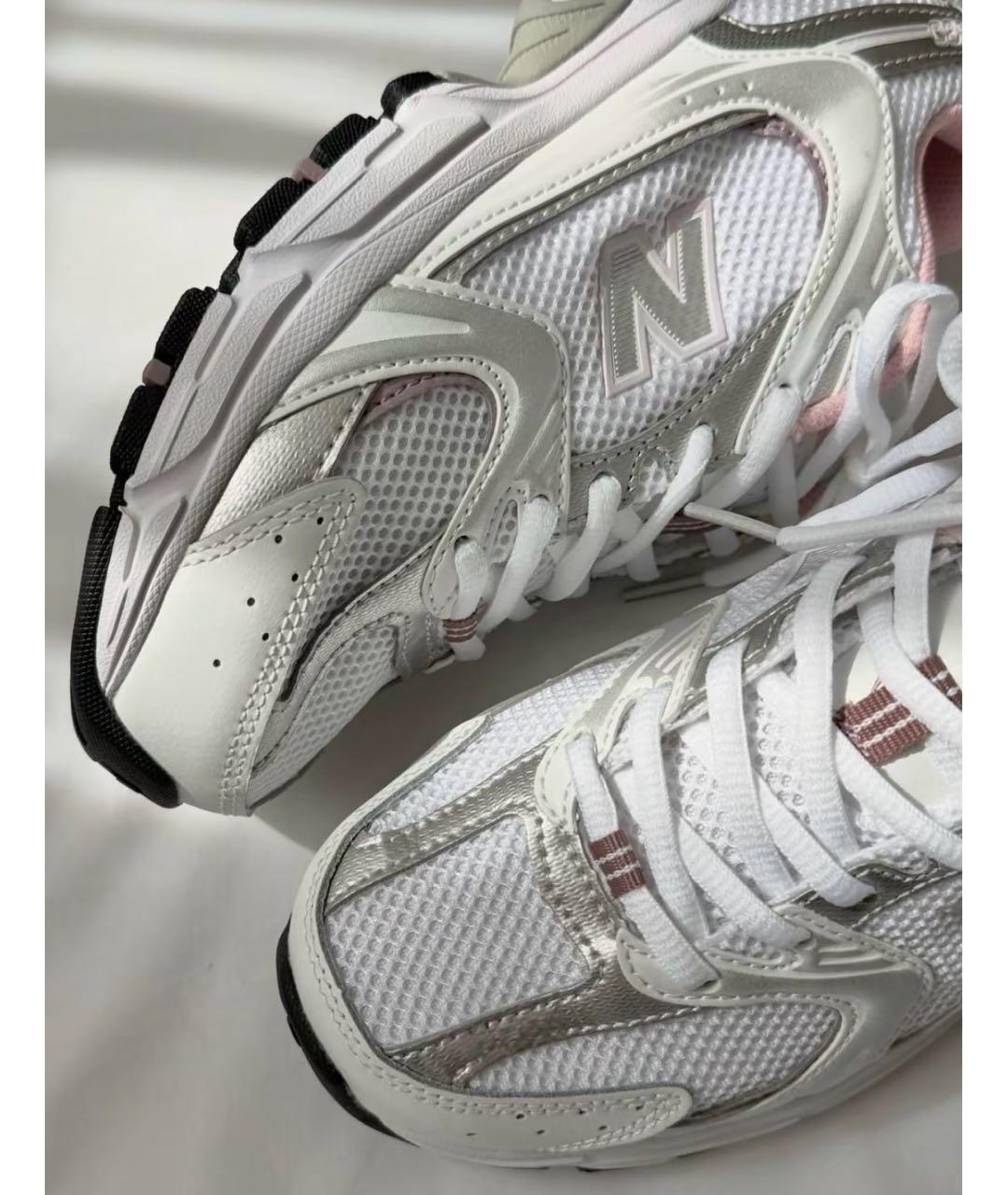 NEW BALANCE Розовые текстильные кроссовки, фото 6