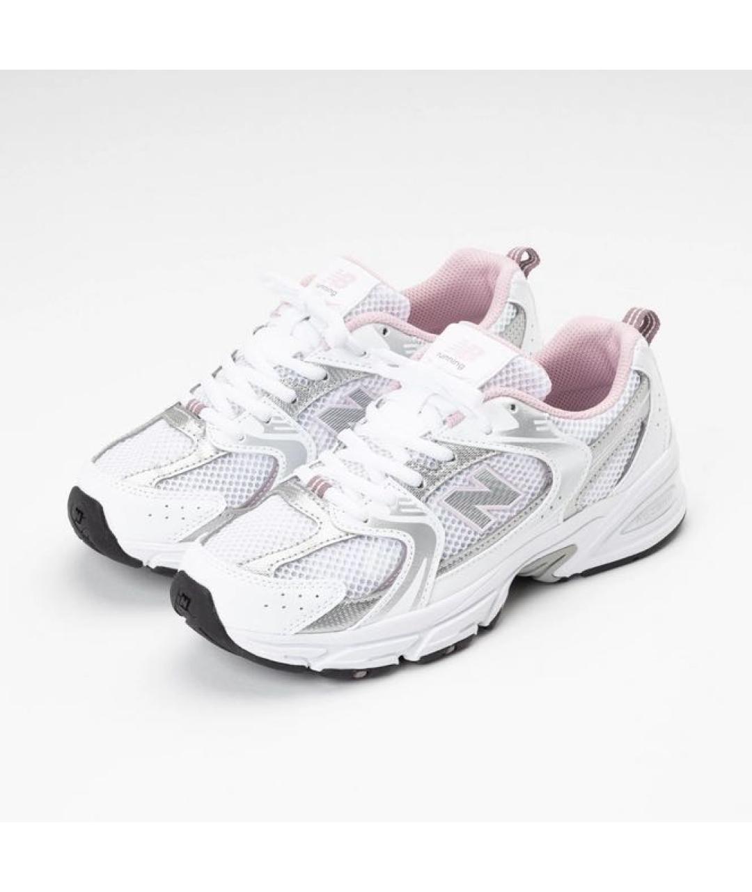 NEW BALANCE Розовые текстильные кроссовки, фото 2