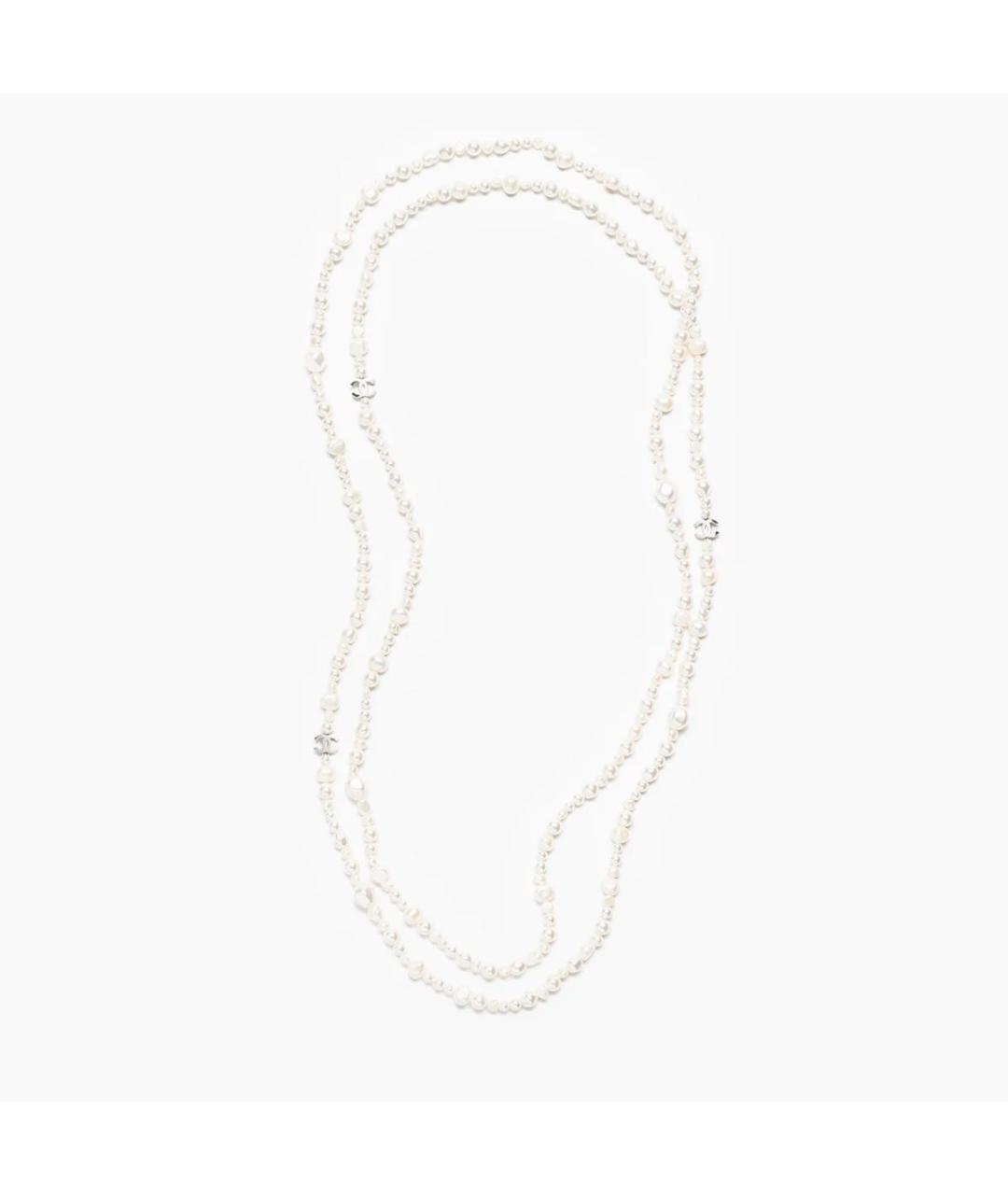 CHANEL Белая подвеска, фото 5