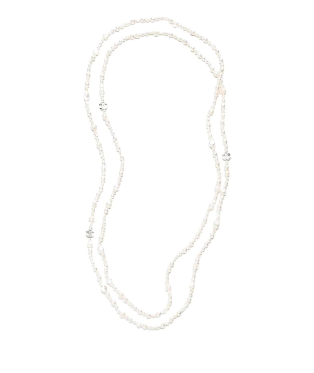 CHANEL Белая подвеска, фото 1