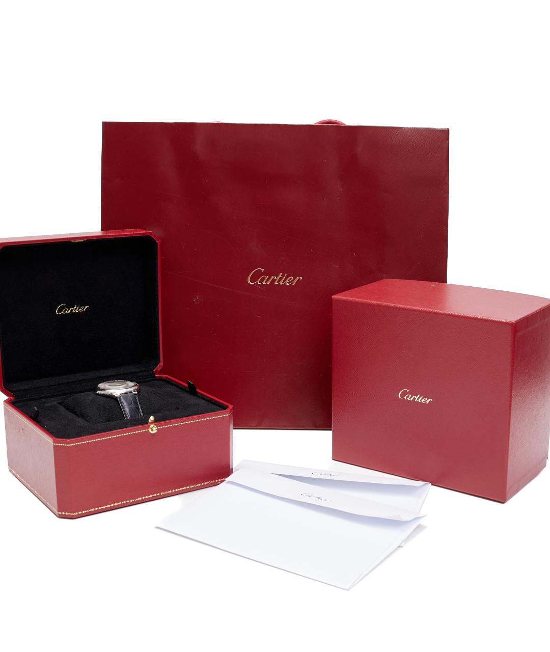 CARTIER Серебряные стальные часы, фото 6