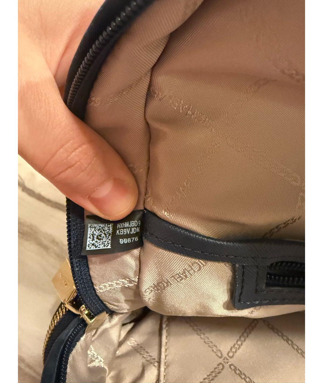 MICHAEL KORS Темно-синий рюкзак, фото 5