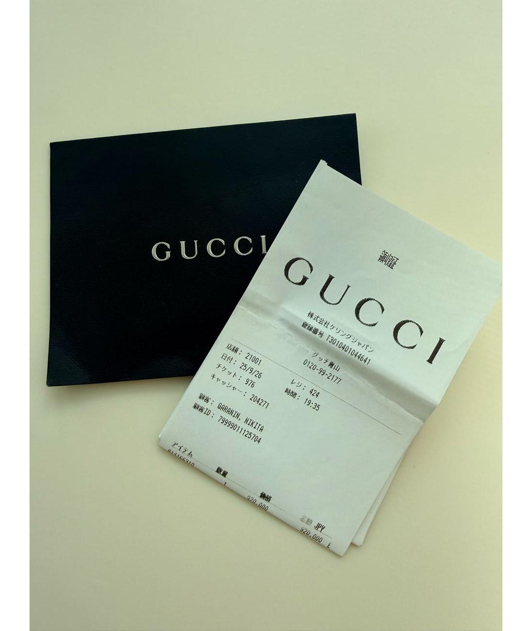 GUCCI Коричневая кожаная куртка, фото 8