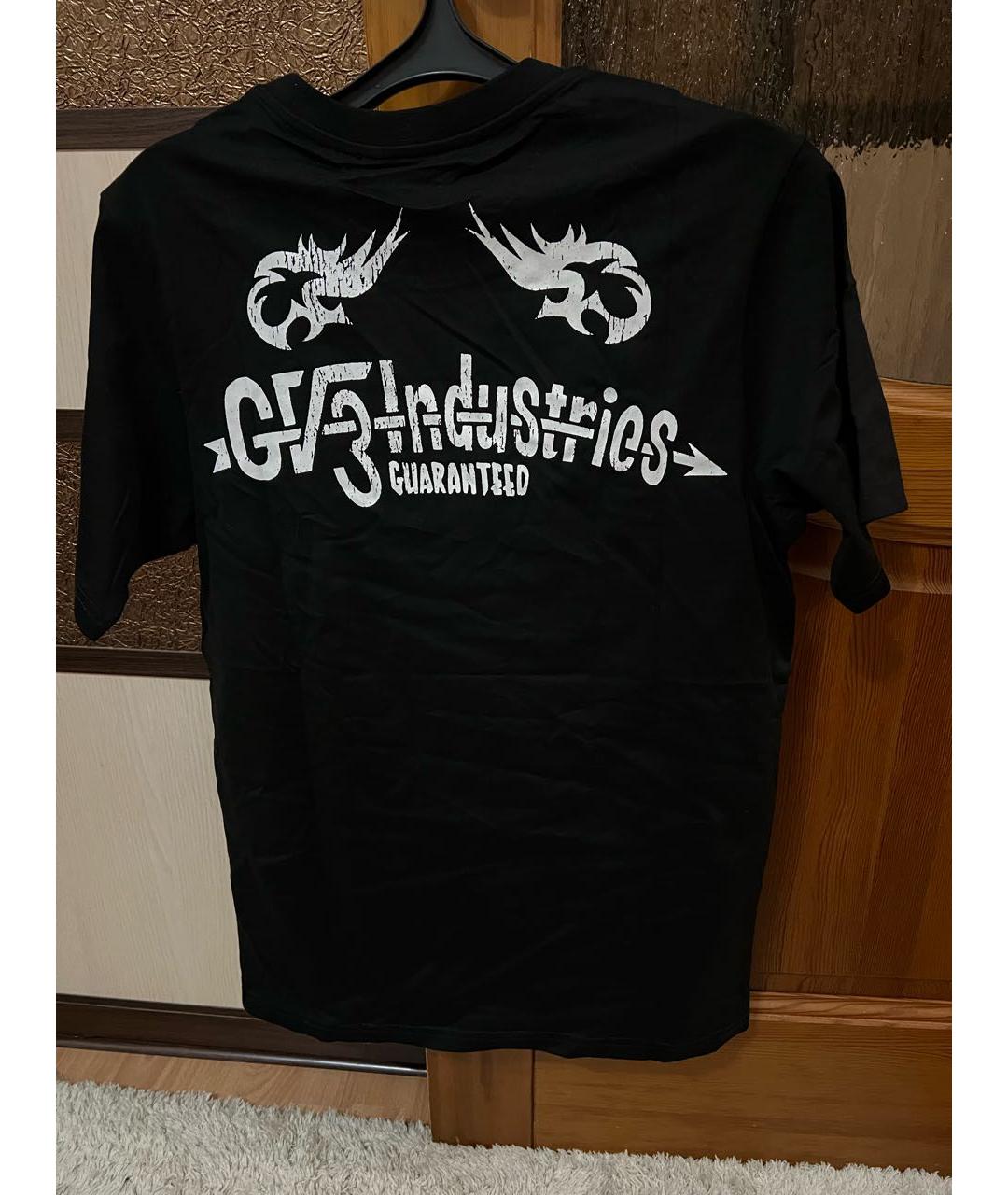 GIVENCHY Черная хлопковая футболка, фото 2