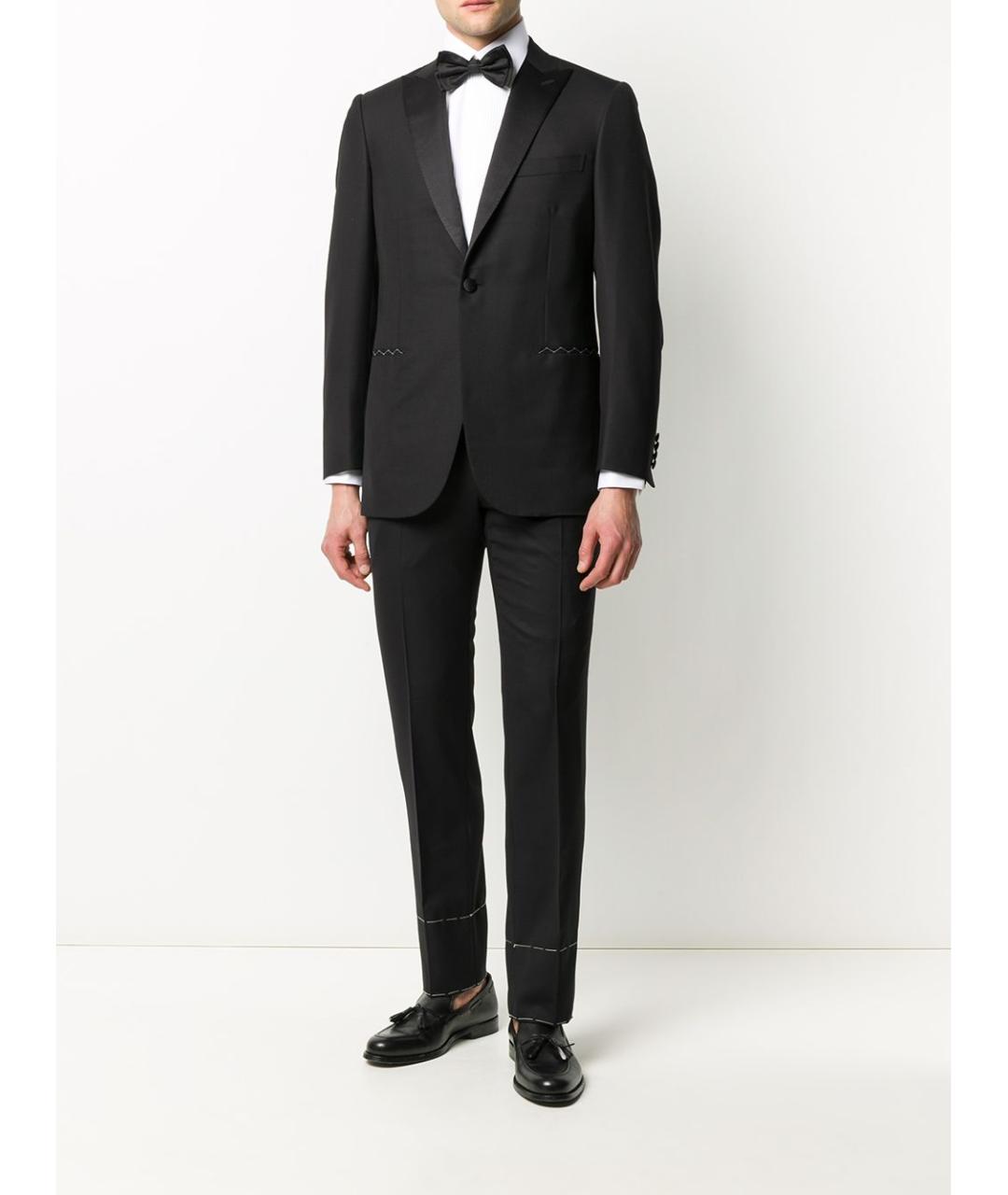 BRIONI Черный классический костюм, фото 3