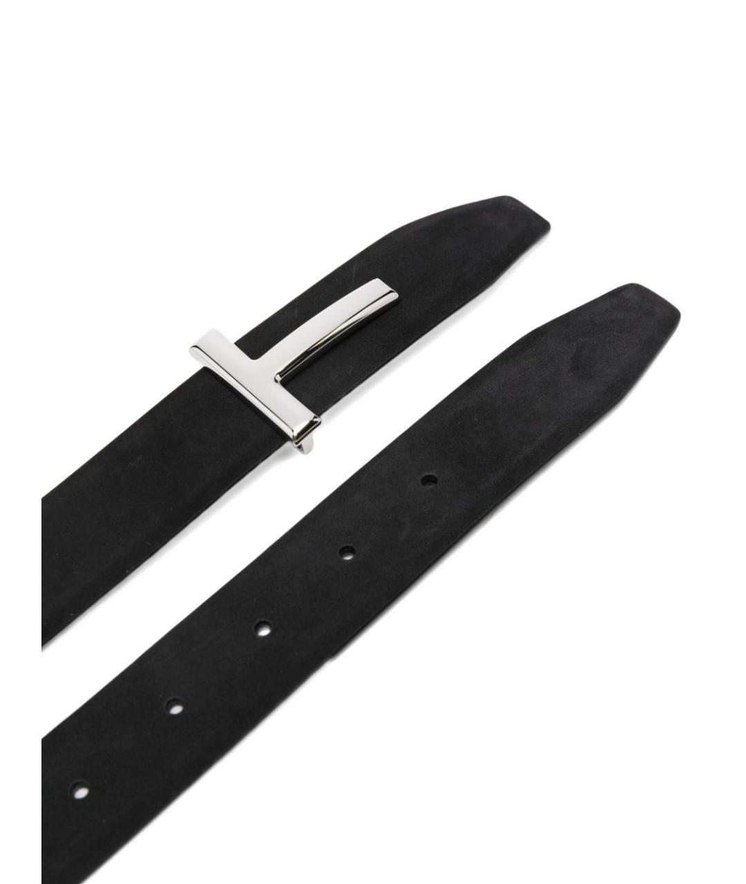 TOM FORD Черный замшевый ремень, фото 2