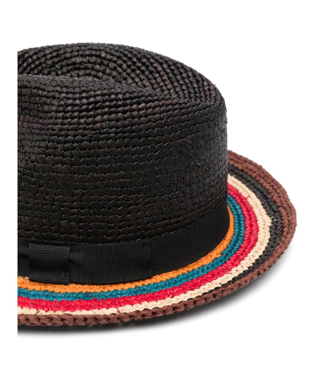 PAUL SMITH Черная шляпа, фото 2