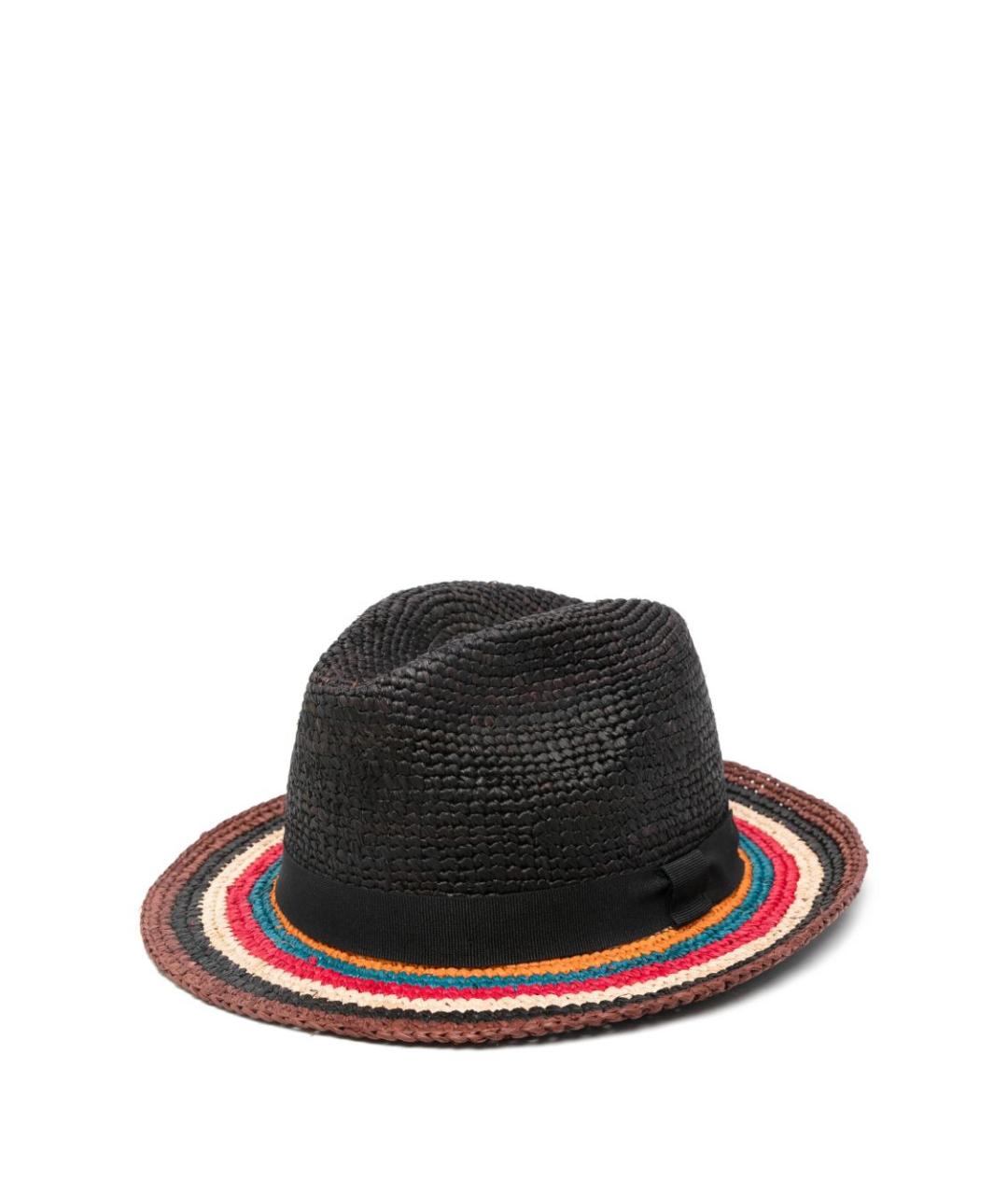 PAUL SMITH Черная шляпа, фото 1