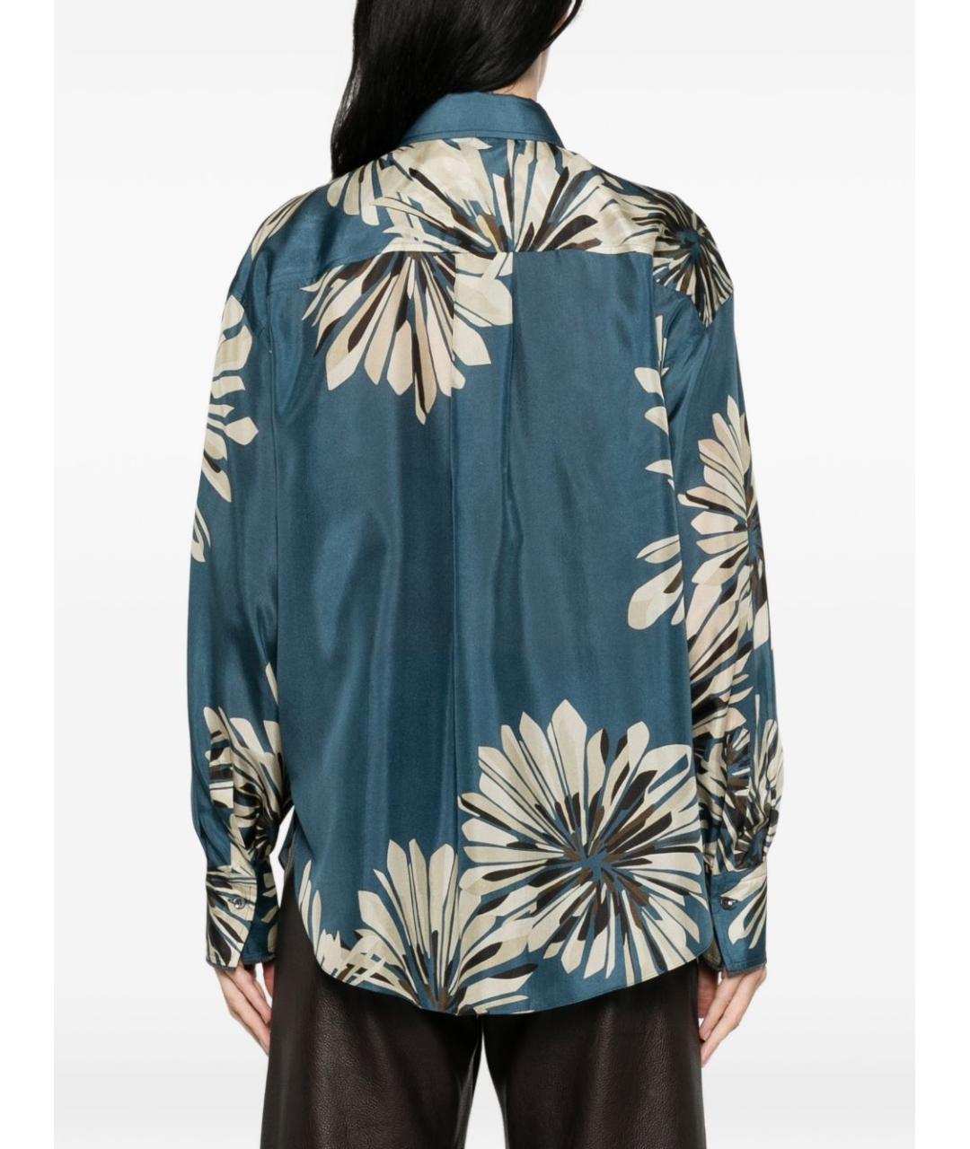 BRUNELLO CUCINELLI Мульти шелковая рубашка, фото 3