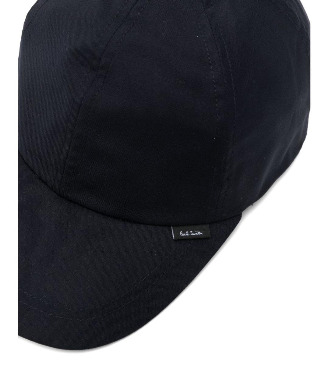 PAUL SMITH Темно-синяя шерстяная кепка/бейсболка, фото 2