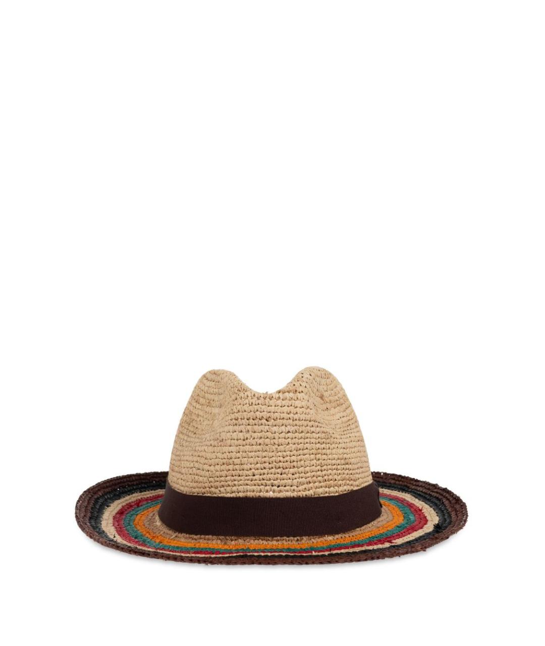 PAUL SMITH Бежевая шляпа, фото 1