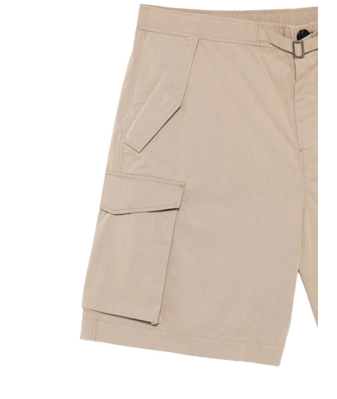 PAUL SMITH Бежевые хлопковые шорты, фото 2