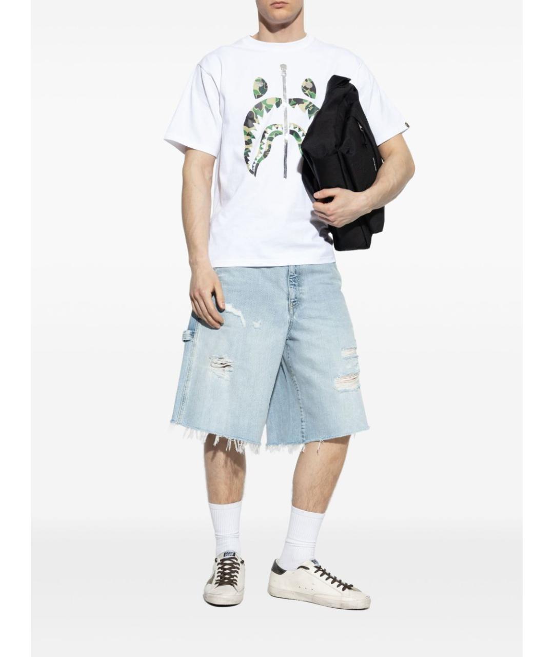 GOLDEN GOOSE DELUXE BRAND Белые кожаные низкие кроссовки / кеды, фото 5