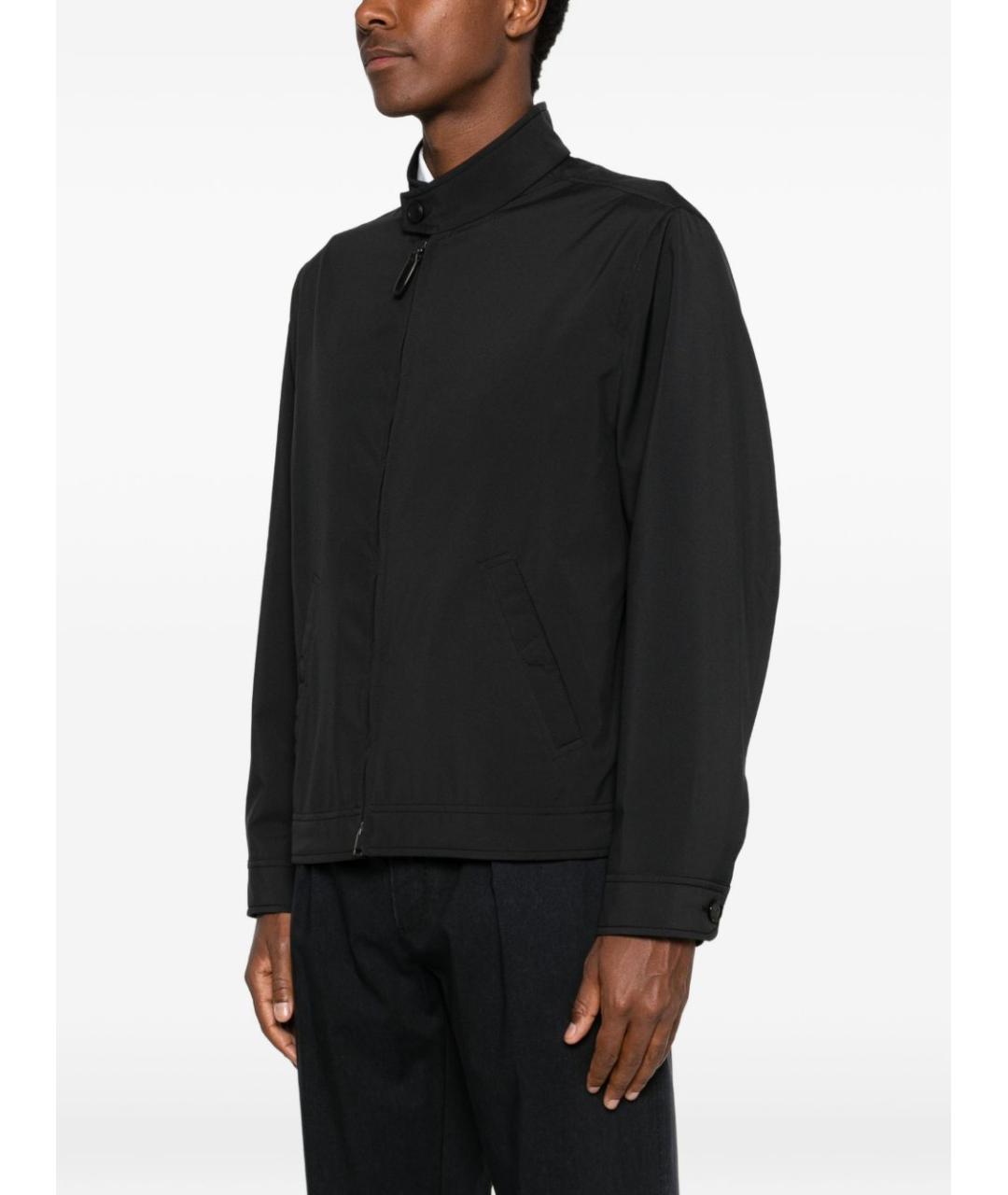 BRIONI Темно-синяя полиамидовая куртка, фото 4