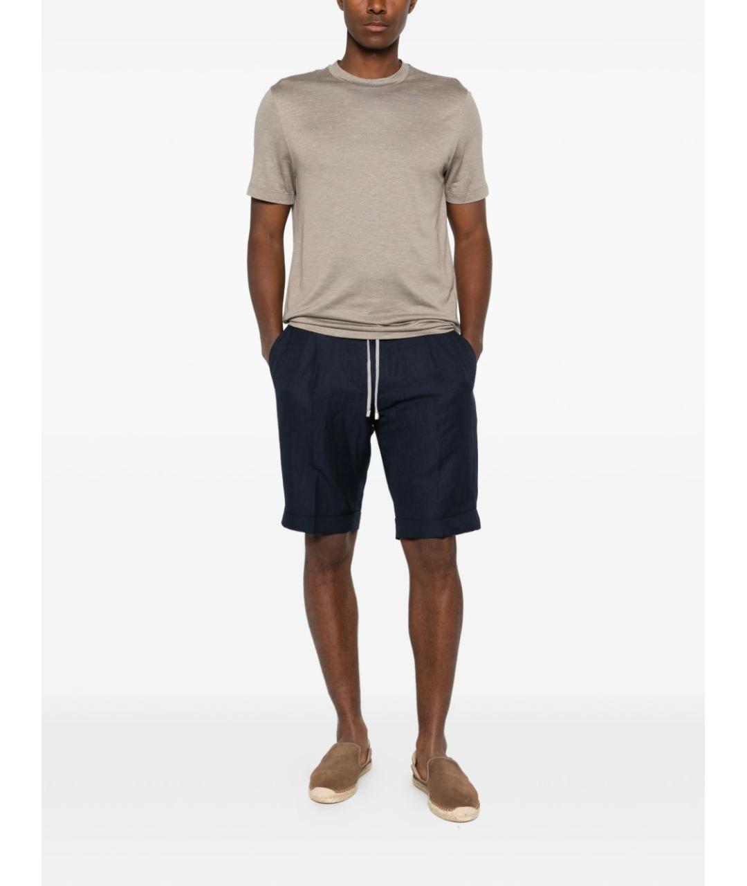 BRIONI Хаки футболка, фото 3