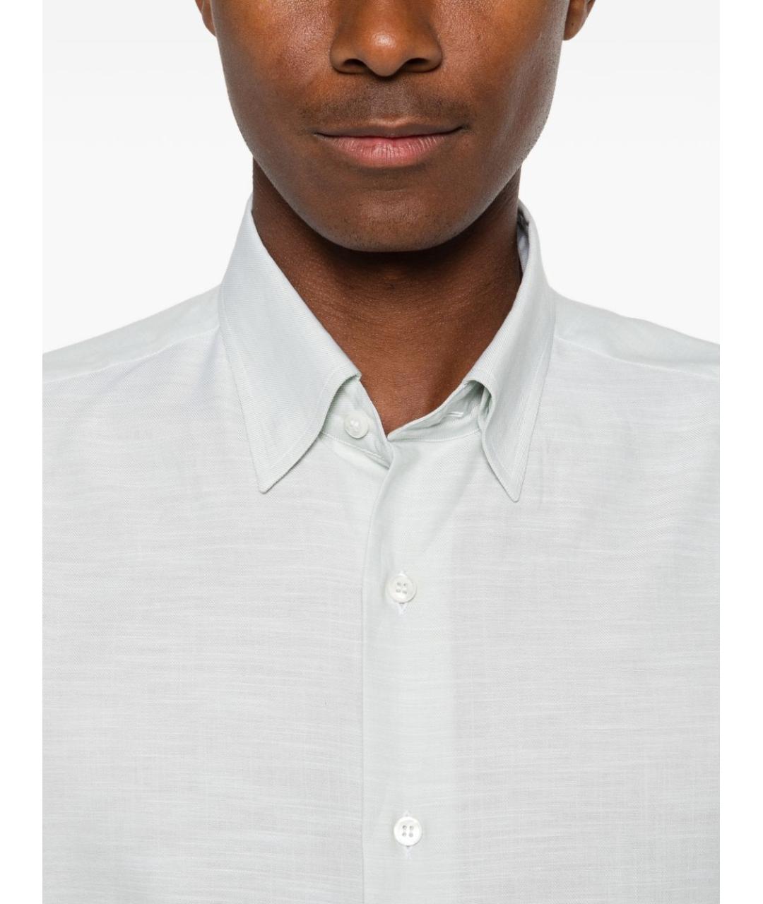 BRIONI Хлопковая кэжуал рубашка, фото 5