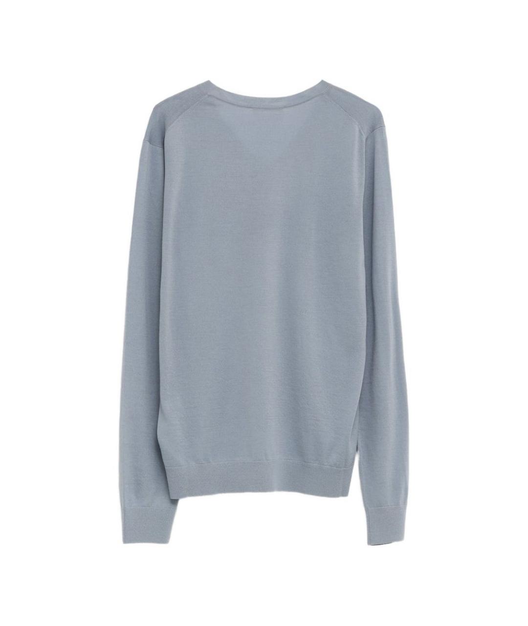 THE ROW Голубой шерстяной джемпер / свитер, фото 3