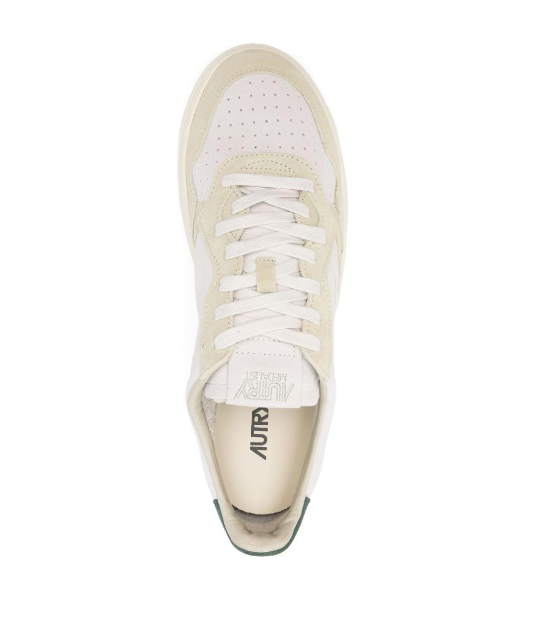 AUTRY Белые замшевые низкие кроссовки / кеды, фото 2