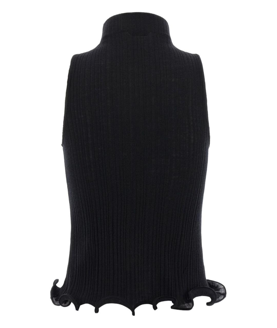 FENDI Черная майка, фото 2