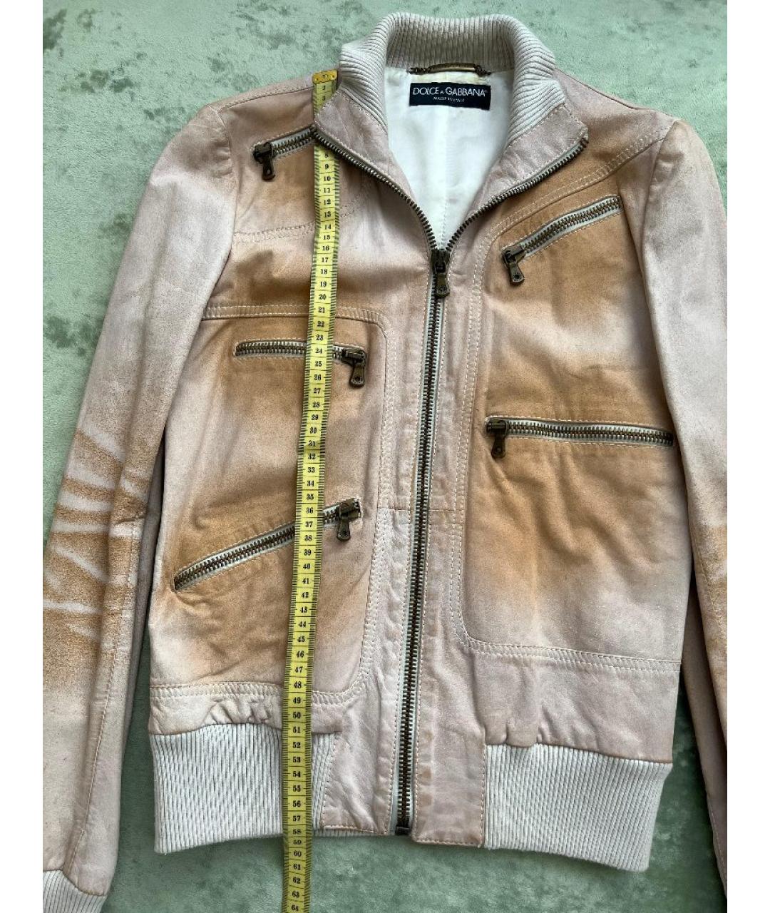 DOLCE&GABBANA Бирюзовая вискозная куртка, фото 5