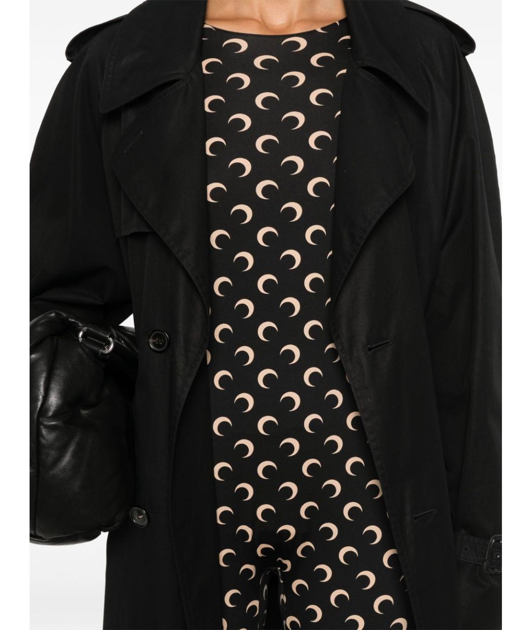 MARINE SERRE Черный полиамидовый комбинезон, фото 5