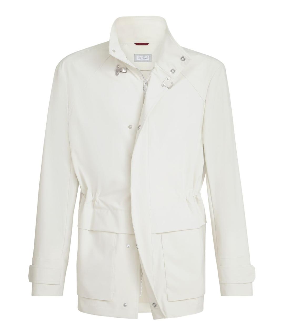 BRUNELLO CUCINELLI Бежевая полиамидовая куртка, фото 1