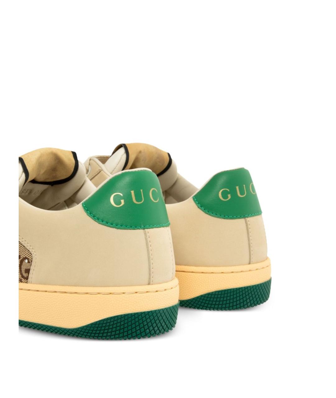 GUCCI Мульти замшевые кроссовки, фото 3