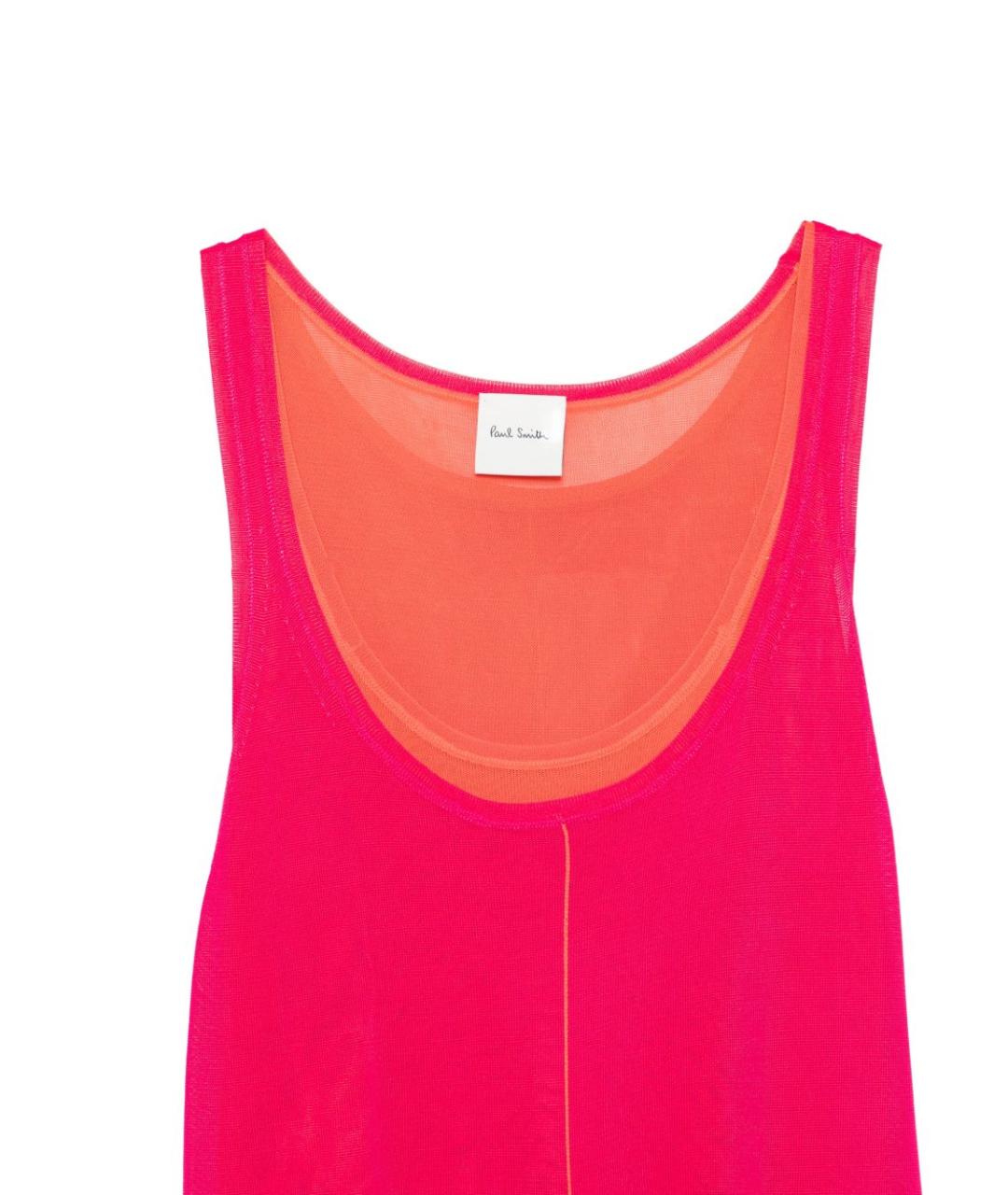 PAUL SMITH Красная майка, фото 2