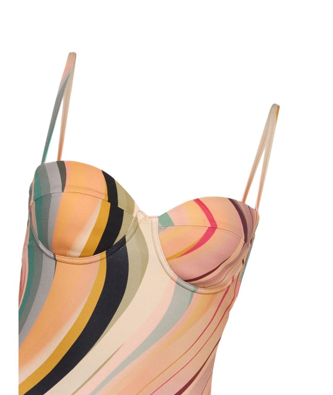 PAUL SMITH Мульти полиамидовый купальник, фото 2