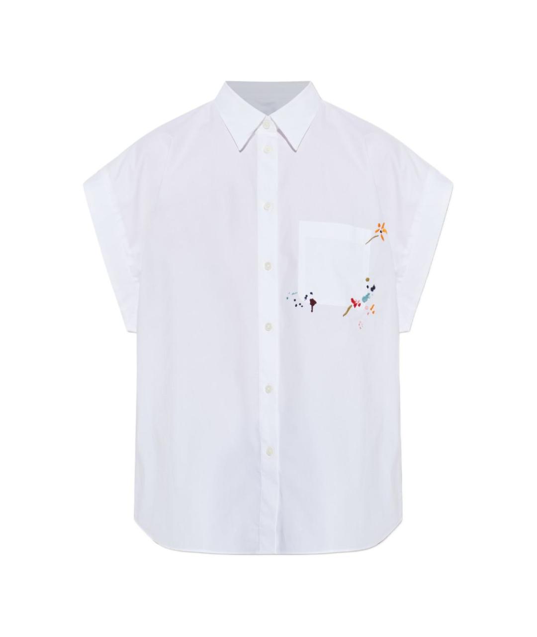 PAUL SMITH Белая хлопковая рубашка, фото 1