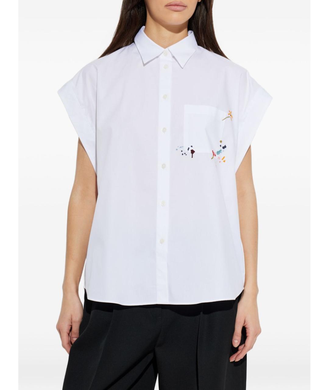 PAUL SMITH Белая хлопковая рубашка, фото 2