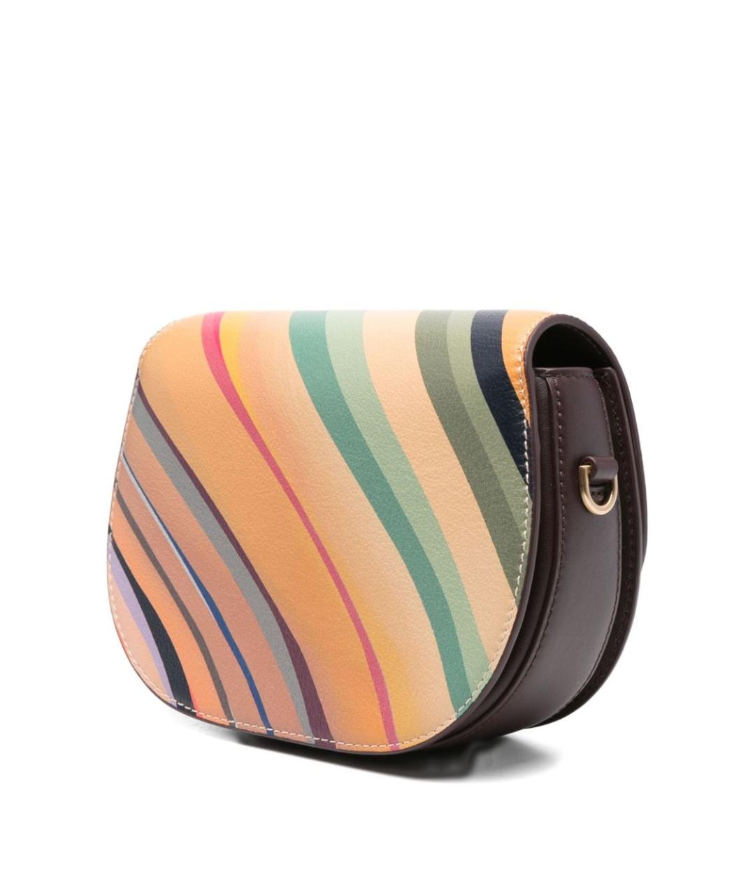 PAUL SMITH Мульти кожаная сумка через плечо, фото 4
