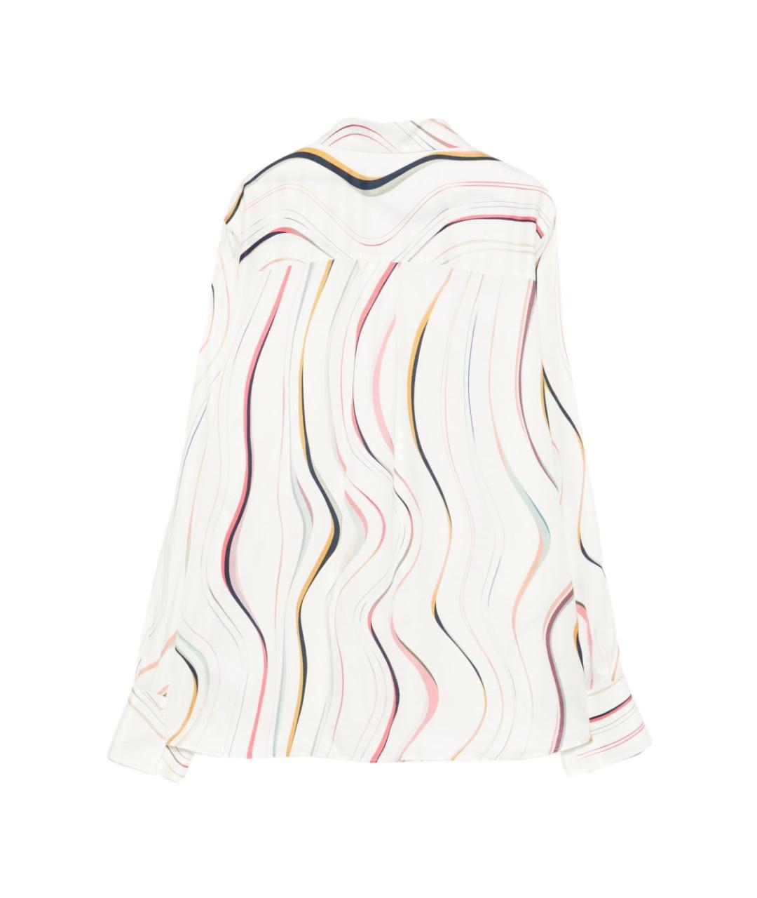 PAUL SMITH Белая вискозная рубашка, фото 2