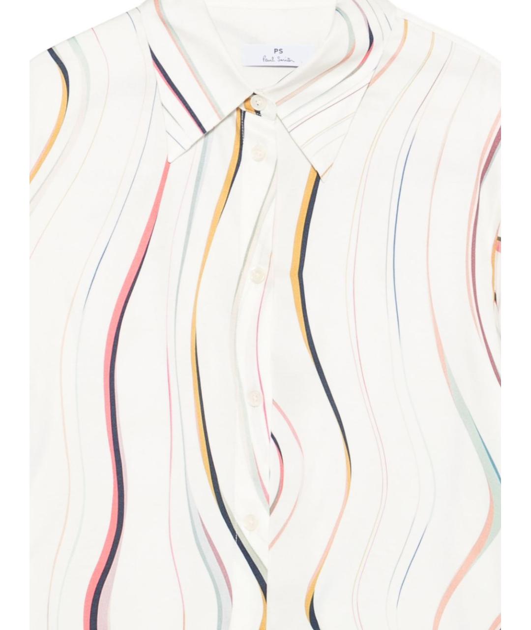 PAUL SMITH Белая вискозная рубашка, фото 3