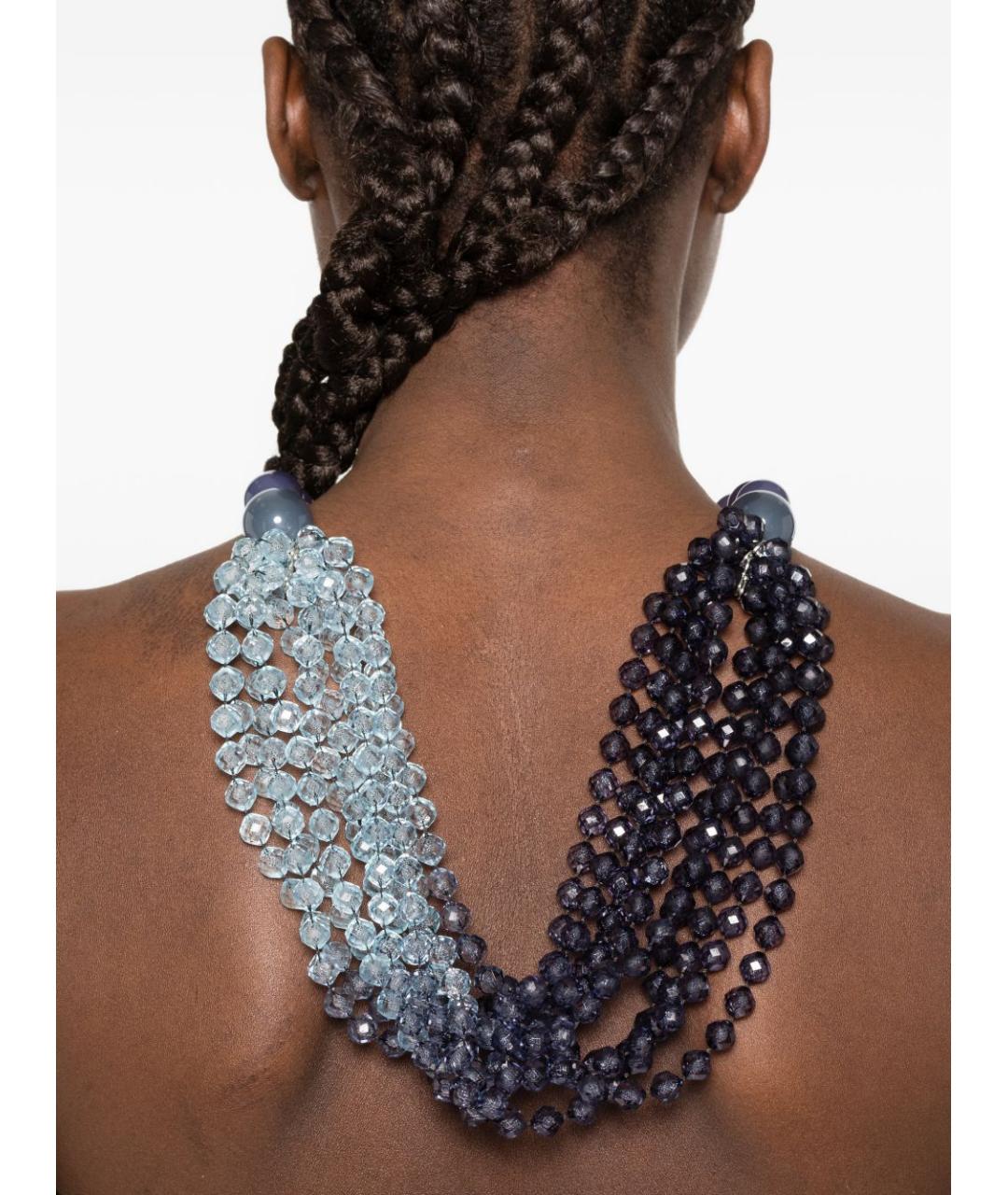 EMPORIO ARMANI Синее колье, фото 2