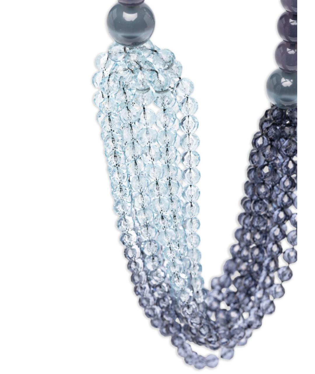 EMPORIO ARMANI Синее колье, фото 3