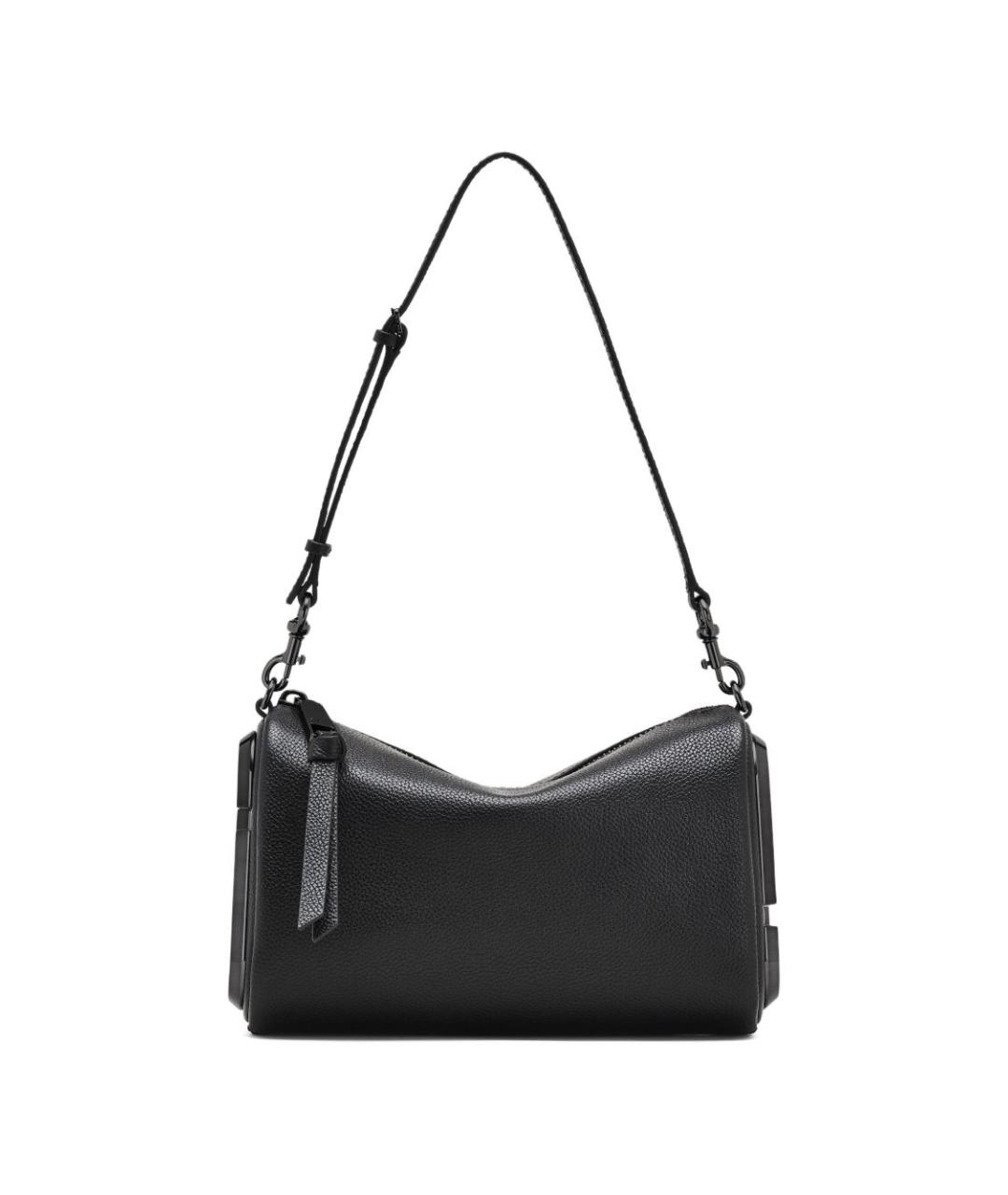 MARC JACOBS Черная кожаная сумка через плечо, фото 3